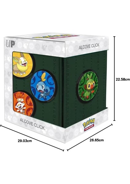 Ultra Pro Alcove Click Deck Box Pokemon Galar