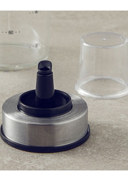 Bordo Nevena Borosilikat Yağdanlık, şeffaf ve şık tasarım, tek parça modelleri