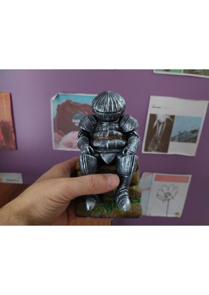 Dark Souls Oyun Figürü, Onion Knight Statue, Siegmeyer Of Catarina Figürü / Sla 3D Print