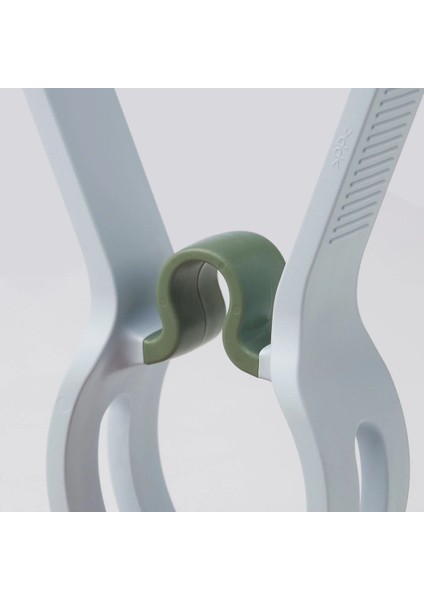 Slibb Geniş Mandal Yorgan Mandalı 2'li UV Işınlarına Dayanıklı Plastik Mavi Yeşil indirimleri