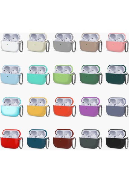 Airpods Pro için Gen 2 Usb C Airpods Pro 2 tooth Silikon Tek Parça Kalınlaştırılmış Koruyucu , Anti Kayıp Tokalı Kulaklık Kılıfı (Yurt Dışından) fiyatları