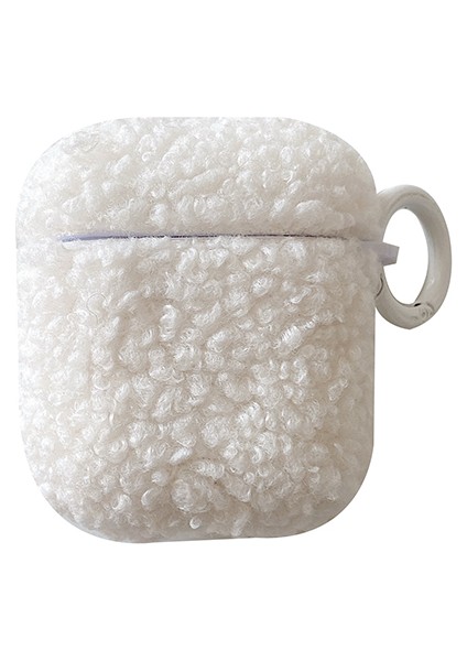 Apple Airpods için 2016 2019 Kablosuz Airpods 2019 Darbeye Dayanıklı tooth Koruyucu Kabartılmış + Tokalı Tpu Kulaklık Kılıfı (Yurt Dışından)