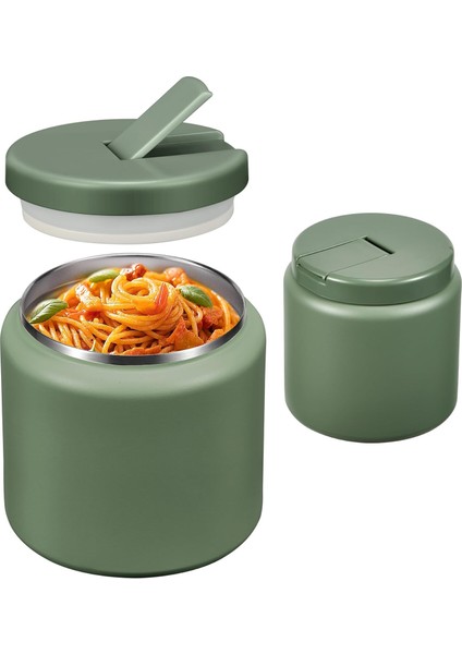 26 Oz Çorba Sıcak Yemek Için Yalıtımlı Çocuklar Vakumlu Gıda Kavanoz Yapış Kapaklı Geniş Ağızlı Sızdırmaz Paslanmaz Çelik Öğle Yemeği Konteyneri (Yurt Dışından)