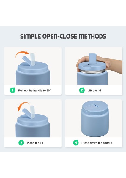 26 Oz Çorba Sıcak Yemek Için Yalıtımlı Çocuklar Vakumlu Gıda Kavanoz Yapış Kapaklı Geniş Ağızlı Sızdırmaz Paslanmaz Çelik Öğle Yemeği Konteyneri (Yurt Dışından) modelleri