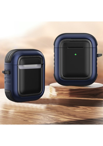 Moda Tpu + Pc Anti Damla Toz Geçirmez Kablosuz Koruyucu Apple Airpod'Lar için Ile 2016 2019 Airpods İle Kablosuz 2019 Stıl 1 Kulaklık Kılıfı (Yurt Dışından) fiyatları