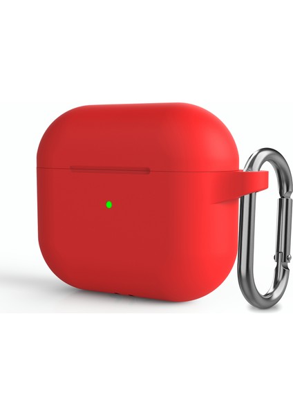 tooth Silikon Koruyucu Toz Geçirmez Apple Airpods için Karabina İle 3 Kulaklık Kılıfı (Yurt Dışından)