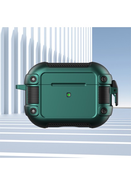 Apple Airpods için Pro Kilit Toka Kutusu Pc + Tpu Kulakiçi Koruyucu Karabina Ile Kulaklık Kılıfı (Yurt Dışından) fiyatları