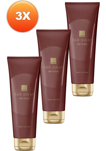 Far Away Beyond Vücut Losyonu 125 Ml. Üçlü Set fiyatları