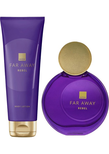 Far Away Rebel Kadın Parfüm ve Vücut Losyonu Paketi