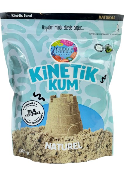 Mammacomica Dough Kinetik Kum Deniz Canlıları Seti