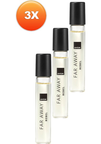 Far Away Rebel Kadın Parfüm EDP Üçlü Set 10 ml