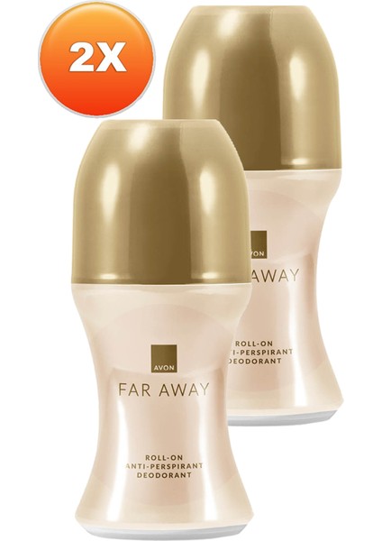 Far Away Kadın Rollon 50 Ml. Ikili Set