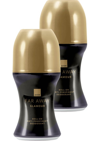Far Away Glamour Kadın Rollon 50 Ml. Ikili Set
