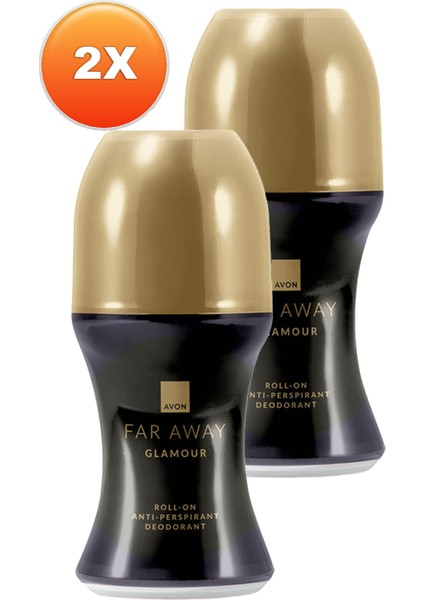 Far Away Glamour Kadın Rollon 50 Ml. Ikili Set fiyatları