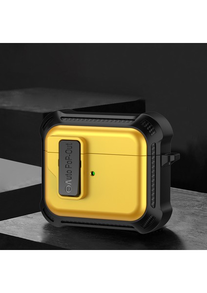 Apple Airpods 3 için Basma Toka Tamı Koruyucu tooth Tpu + Pc Damla Geçirmez Kulaklık Kılıfı (Yurt Dışından) fiyatları