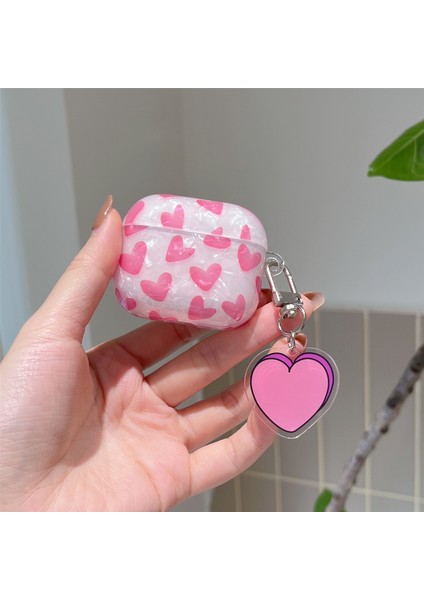 Apple Airpods 3 için Tokalı Şarj , Kalp Dekoru tooth Yumuşak Tpu Kulaklık Kılıfı (Yurt Dışından) fiyatları