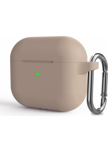tooth Silikon Koruyucu Toz Geçirmez Apple Airpods için Karabina İle 3 Kulaklık Kılıfı (Yurt Dışından)