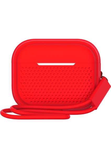 Airpods Pro 2 için Silikon Kutusu Anti Düşme Anti Toz Koruma Cilt Kayış Kulaklık Kılıfı (Yurt Dışından)