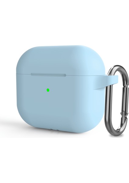 tooth Silikon Koruyucu Toz Geçirmez Apple Airpods için Karabina İle 3 Bebek Si Kulaklık Kılıfı (Yurt Dışından)