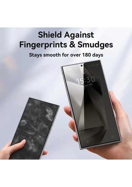 Samsung Galaxy S24 Ultra Uyumlu Privacy Hayalet Full Cam Ekran Koruyucu fırsatları