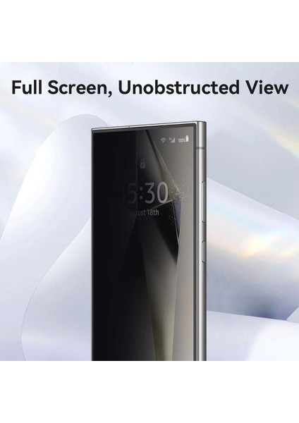 Samsung Galaxy S24 Ultra Uyumlu Privacy Hayalet Full Cam Ekran Koruyucu indirimleri