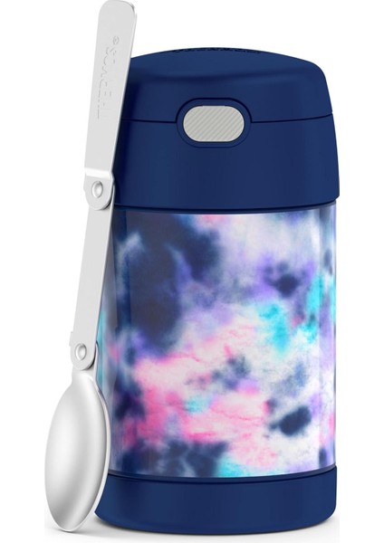 16 Oz Paslanmaz Çelik Vakum Yalıtımlı Gıda Kavanozu Kaşıkla (Yurt Dışından)