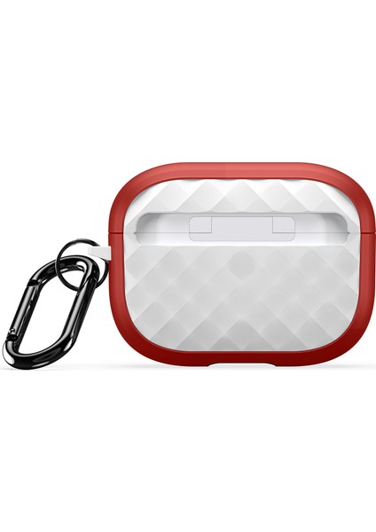 Apple Airpods Pro için Kutusu Düşmeyi Önleyici Pc+Tpu + Kulaklık Kılıfı (Yurt Dışından)