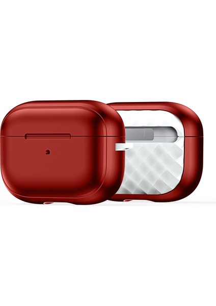 Apple Airpods Pro için Kutusu Düşmeyi Önleyici Pc+Tpu + Kulaklık Kılıfı (Yurt Dışından)