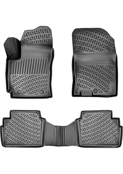 Hyundai Kona (Üst Kısım) 2024 Model 3D Bagaj Havuzu Ve Araca Özel Paspas Seti (Hediyeli) modelleri