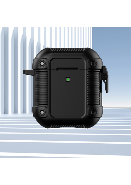 Apple Airpods için 2016 2019 Kablosuz Airpods 2019 Kasası Kilit Tokası Pc+Tpu Koruyucu Kulaklık Kılıfı (Yurt Dışından) fiyatları