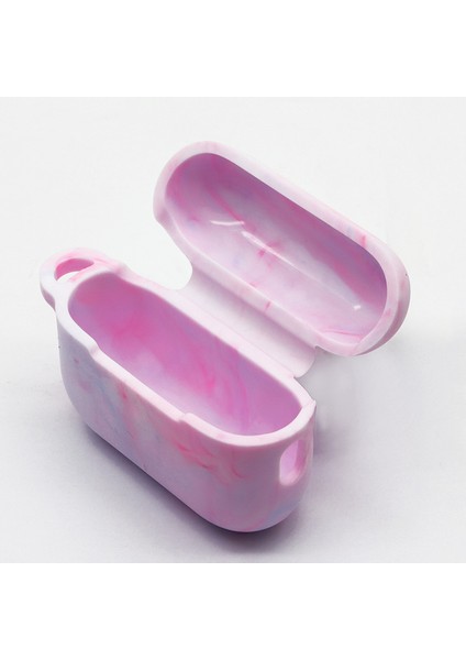 Airpods Pro 2 için Şık Yumuşak Silikon Koruyucu tooth Karabina İle Drop Proof Kulaklık Kılıfı (Yurt Dışından)