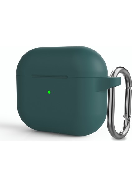 tooth Silikon Koruyucu Toz Geçirmez Apple Airpods için Karabina İle 3 Kulaklık Kılıfı (Yurt Dışından)
