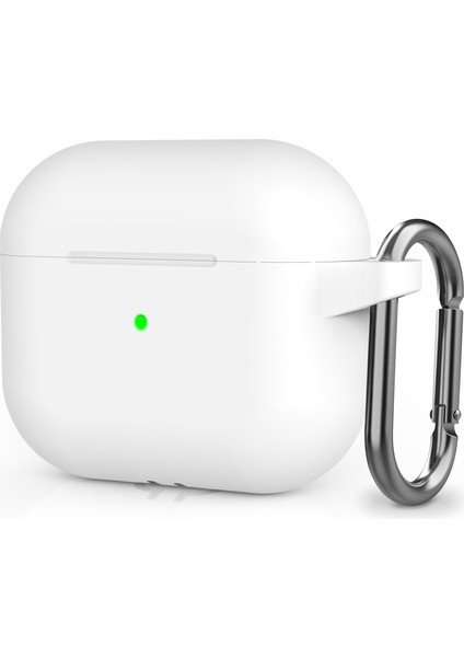 tooth Silikon Koruyucu Toz Geçirmez Apple Airpods için Karabina İle 3 Kulaklık Kılıfı (Yurt Dışından)