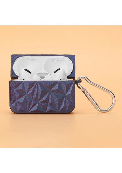 Apple Airpods Pro için Elmas Doku Koruyucu Sert Pc Anti Damla Anti Kir Kulaklık Kılıfı (Yurt Dışından) fiyatları