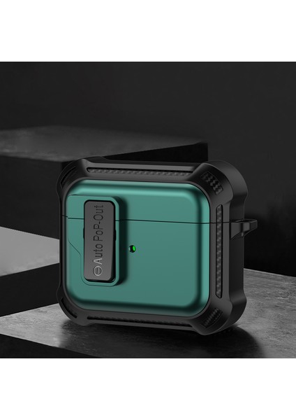 Apple Airpods 3 için Basma Toka Tamı Koruyucu tooth Tpu + Pc Damla Geçirmez Kulaklık Kılıfı (Yurt Dışından) fiyatları