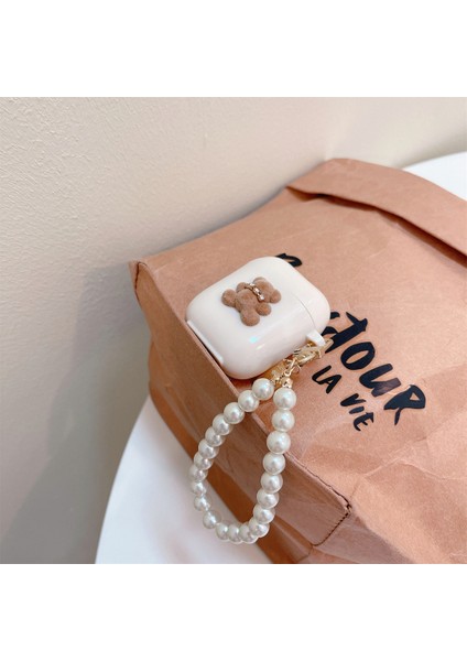 Apple Airpods için Tpu Şarj Lı 2016 2019 Airpods Kablosuz Şarj Lı 2019 Sevımlı Ayı Küçük Ayı Kulaklık Kılıfı (Yurt Dışından) fiyatları