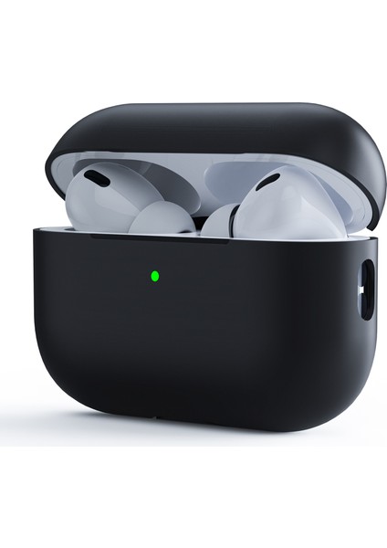 Airpods Pro Gen 2 Usb C Airpods Pro 2 için Kutusu Ayırma Kutusu Tamı Darbeye Dayanıklı Yumuşak Silikon Kulaklık Kılıfı (Yurt Dışından)