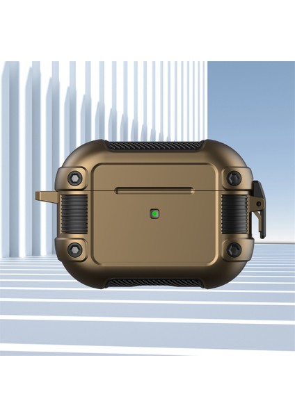 Apple Airpods için Pro Kilit Toka Kutusu Pc + Tpu Kulakiçi Koruyucu Karabina Kulaklık Kılıfı (Yurt Dışından) fiyatları