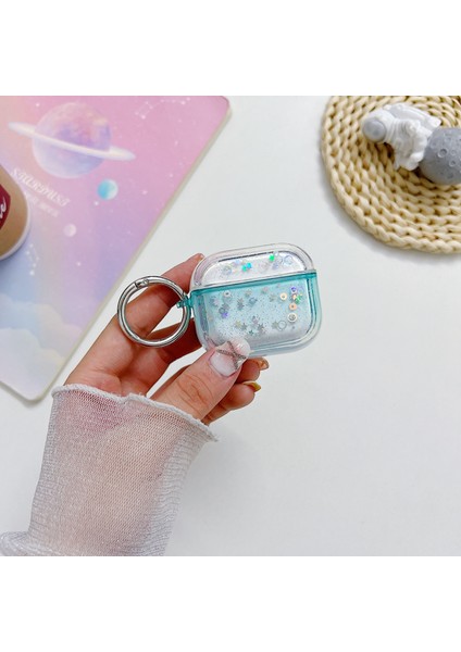 Apple Airpods 3 için tooth Pc Koruyucu Sevimli Glitter Anti Damla Bebek Si Kulaklık Kılıfı (Yurt Dışından)
