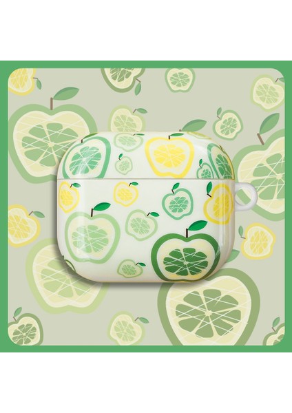 Apple Airpods 3 için Imd Şık Desen Koruyucu Drop Proof Tpu Elma Limon Kulaklık Kılıfı (Yurt Dışından) fiyatları