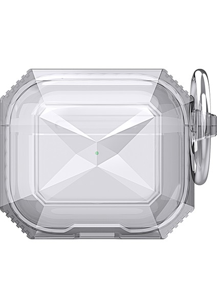 Apple Airpods 3 için Tam Koruma Eşkenar Dörtgen Tarzı Darbeye Dayanıklı Koruyucu Kulaklık Kılıfı (Yurt Dışından)