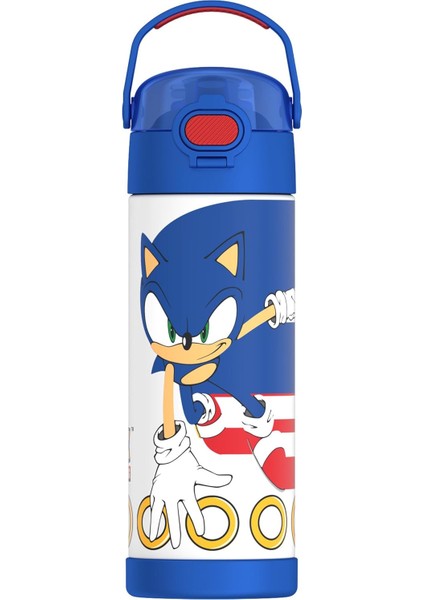 ， Geniş Ağızlı Kapaklı 16 Oz Paslanmaz Çelik Vakumlu Termos Neon Mor (Yurt Dışından)