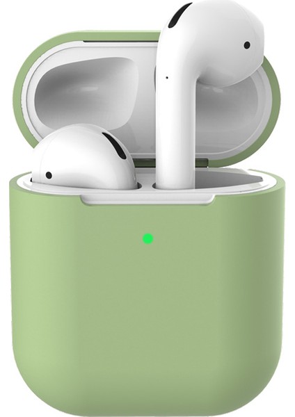 Apple Airpods için Kablosuz Yumuşak Silikon 2019 Kulaklık Kılıfı (Yurt Dışından)