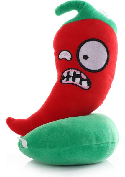 Plants Vs Zombies Chili Pepper Peluş Oyuncak 17CM (Yurt Dışından)