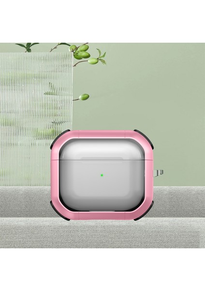 Apple Airpods 3 için tooth Koruyucu Pc + Tpu Karabina İle Şeffaf Kulaklık Kılıfı (Yurt Dışından) fiyatları