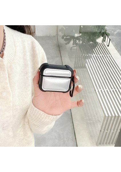 Apple Airpods için 3 Aşağı Ceket Tamı Tpu Koruyucu Anti Kayıp Toka İle Anti Damla Kulaklık Kılıfı (Yurt Dışından) fiyatları