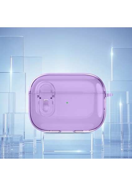 Apple Airpods Pro için tooth Pc+Tpu Asılı Tokalı Kristal Şeffaf Kulaklık Kılıfı (Yurt Dışından) fiyatları
