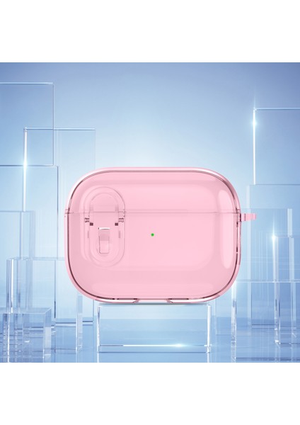 Apple Airpods Pro için tooth Pc+Tpu Asılı Tokalı Kristal Şeffaf Kulaklık Kılıfı (Yurt Dışından) fiyatları