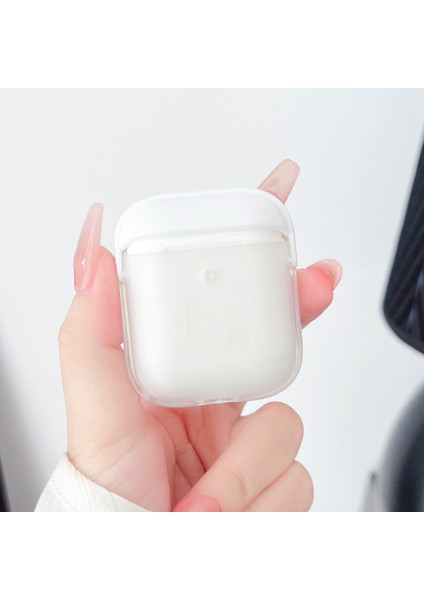 Apple Airpods için Tpu+Pc Şarj 2016 2019 Airpods Kablosuz Şarj 2019 ,Askılı Koruyucu +Şeffaf Kulaklık Kılıfı (Yurt Dışından)