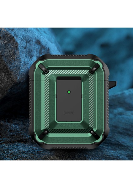 Düşme Önleyici Tpu + Pc 2'Si 1 Arada Koruyucu , Apple Airpod'Lar için Kilitli Tokalı, Şarj Lı 2016 2019 Airpods, Kablosuz Şarj Lı 2019 Tıp 1 Kulaklık Kılıfı (Yurt Dışından) fiyatları